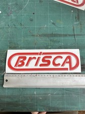 RED BriSCA Sticker F1 F2 Heritage Vinyl Old Skool Stock Car