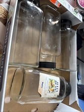 Vintage Glass Sweet Shop Jars