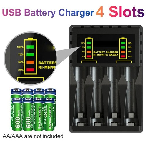 Battery charger slot for - battery,