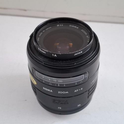 Sigma zoom auto - sigma, focus