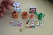 12th dolls house garden - dolls,