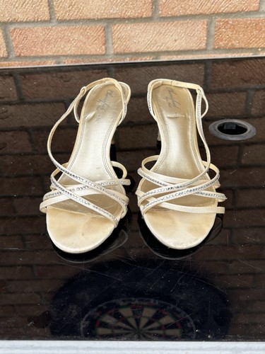 Satin kitten heels featuring - heels,