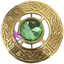 CC Kilt Fly Plaid Brooch