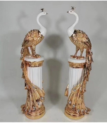 Set italian peacock pair - of,