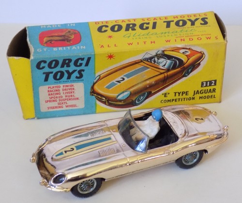 Corgi toys 312 jaguar - corgi,