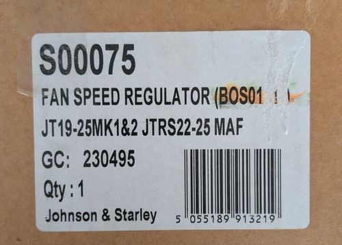 Johnson starley fan speed - &,