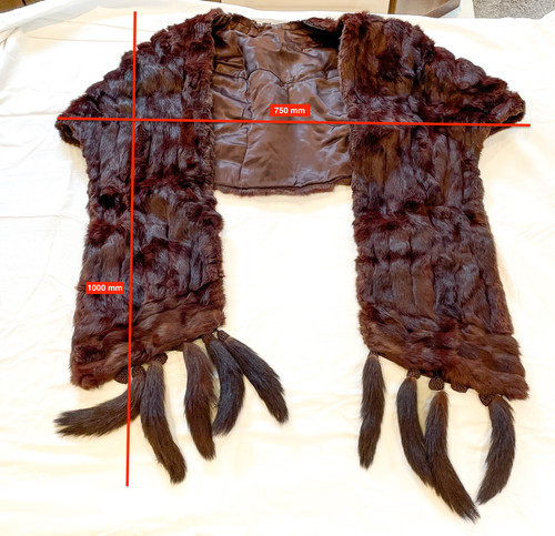 Vintage mink stole - mink, shawl