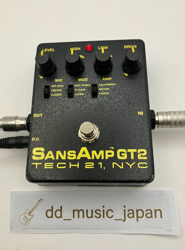 Tech21 sansamp gt2 - gt2, amp