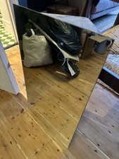 RAK Riva Stainless Steel 380 x 660mm Corner Single Door Mirror Cabinet