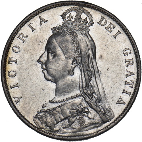 1891 halfcrown victoria - 1891,