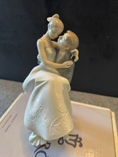 SUPERB Lladro THE HAPPIEST DAY Figurine 10.75" 27.25cm Tall 8029 Bride and Groom