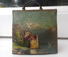 Swiss hand painted cow bell