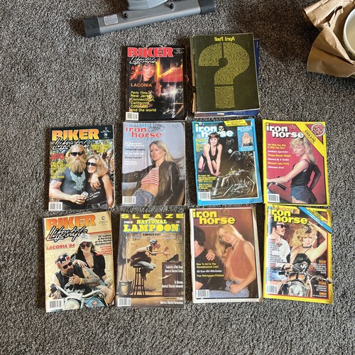 Lot vintage motorcycle - lot, 12