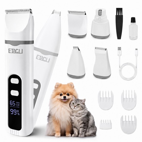 Etaccu pet grooming kit - 4-in-1,