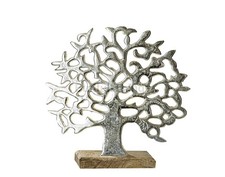 Magnificent Huge 37cm Abstract Studio Aluminium Tree of Life Sculpture