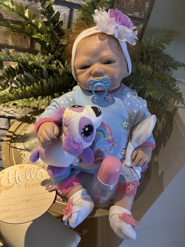 Reborn baby girl doll - girl,
