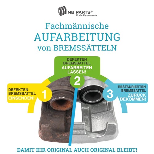 Reconditioned brake caliper - reconditioned,