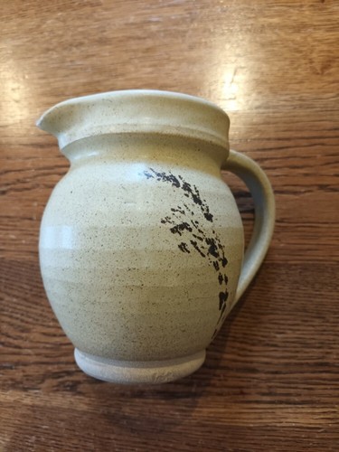 Stoneware jug studio - jug., made