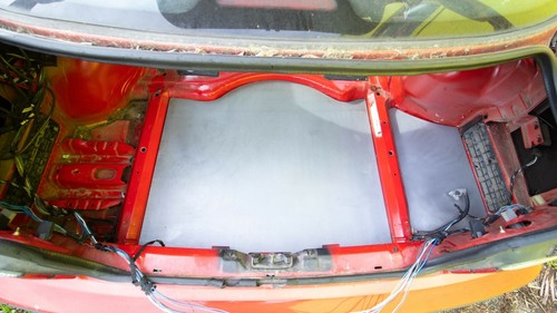 Bmw e36 spare tire - tub, trunk