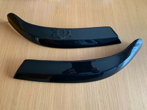Gloss black headlight - headlight, brows
