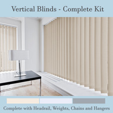 VERTICAL BLINDS COMPLETE SET