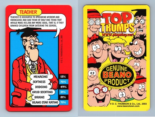 Teacher the beano 2003 top - -,