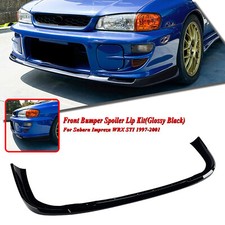 Gloss Black Front Spoiler Lip