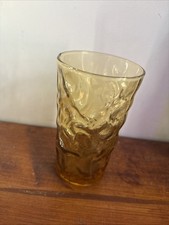 Vintage Amber Gold Anchor