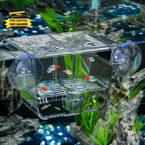 Aquarium breeding box acrylic - breeding, box,