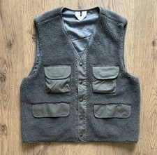 Arket - Sage Green Borg Fleece Vest (XL) (Kestin/Universal/Toast) 