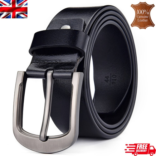 Mens genuine leather - leather, belt