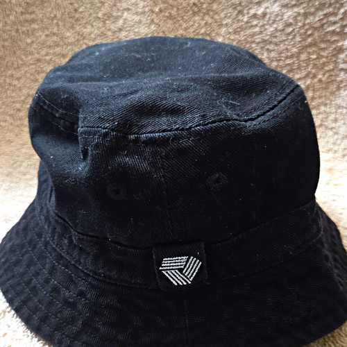 Black bucket hat one - bucket,
