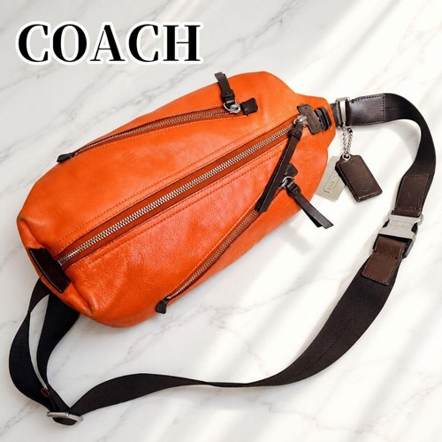 Coach leather sling - leather, bag