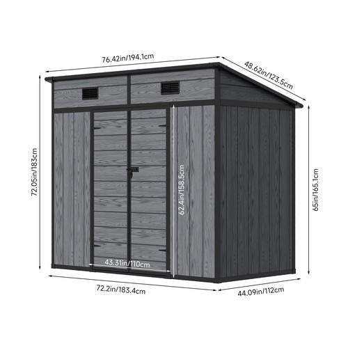 Plastic sheds outdoor - outdoor, garden