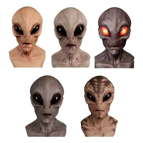 Halloween costume alien - halloween, mask