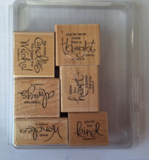 Stampin Up Retired Wood