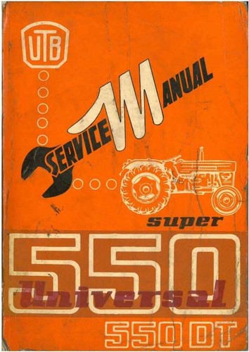 Universal utb tractor 550 - universal,