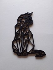 Large Cat  Modern Wall Art Cat