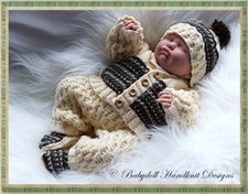 REBORN DOLL BABY KNITTING