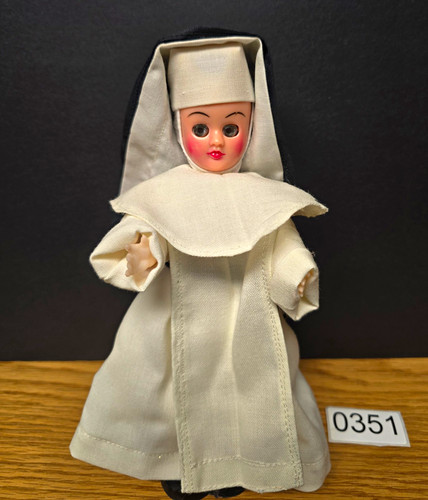 Dominican nun doll figurine - nun,