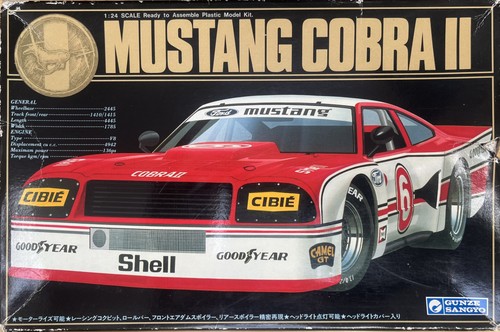 Rare gunze sangyo mustang - 1:24,