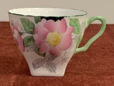 Vintage Delphine Bone China Floral Cup