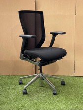 Techo Sidiz T50 Mesh Back / Fabric Seat Ergonomic Operator Chair / UK DELIVERY