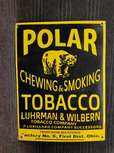 Porcelain polar tobacco metal - polar,
