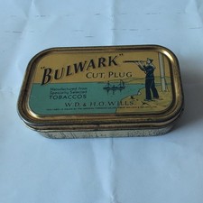 Rare Bulwark Cut PlugTobacco Tin