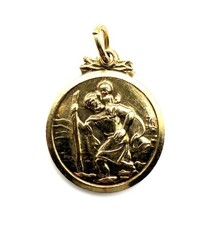 9ct Gold Saint Christopher