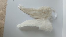 VINTAGE REAL FEATHER ANGEL WINGS (approx 28cm long)