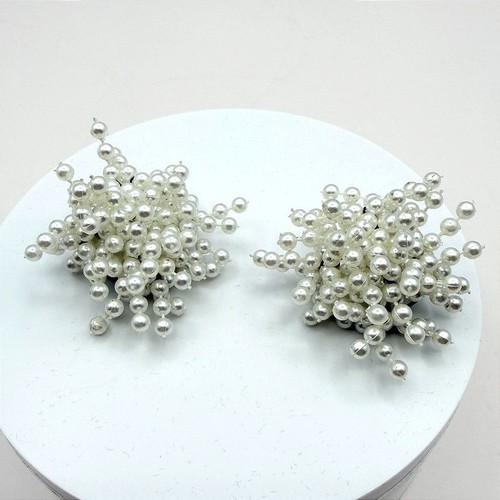 Vintage 90s pearl cluster shoe - 90s,
