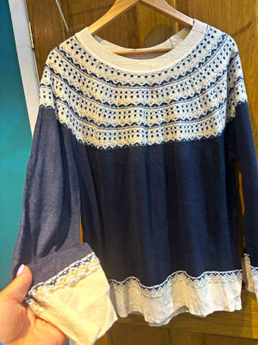 Next women navy blue cream - next, &