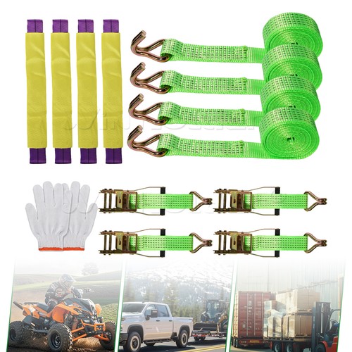 4pc green car trailer - 4pc,